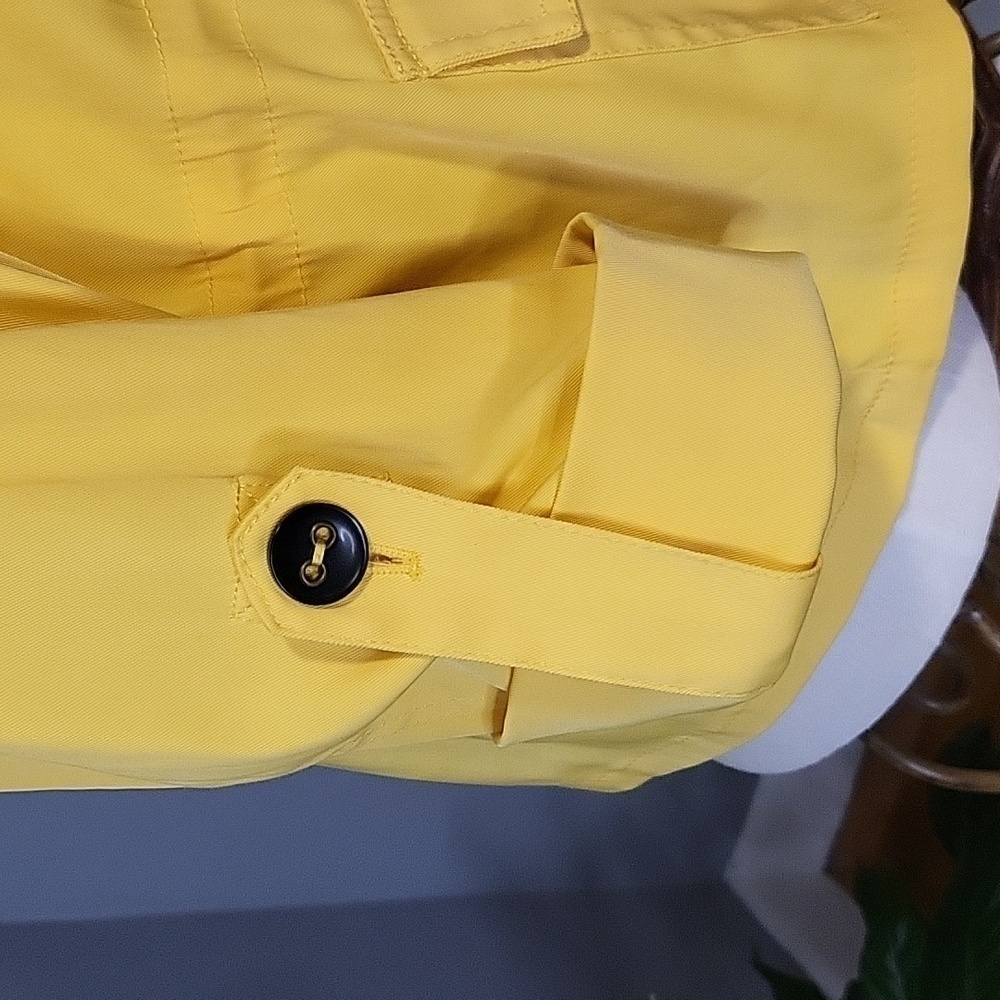 Vintage Ruby Rd. Yellow Button Down Lightweight J… - image 8